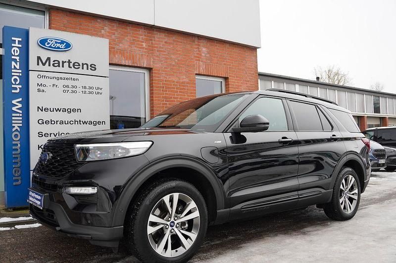 Schwarz Gebraucht 2021 Ford Explorer ST-Line SUV | 40.900 € (Superpreis) - Bild 1/4