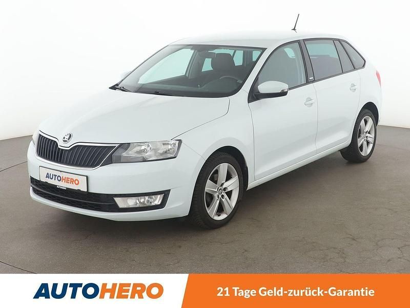 Weiß Gebraucht 2016 Skoda Rapid Joy Limousine | 9.680 € (Fairer Preis) - Bild 1/3
