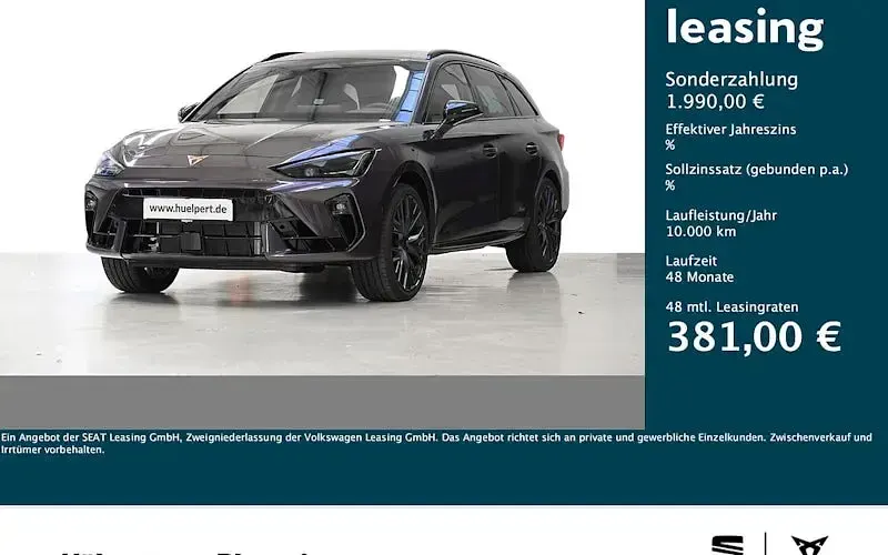 Neu Cupra Leon VZ 333 PS (244 kW) 2026 Dark void metallic Kombi