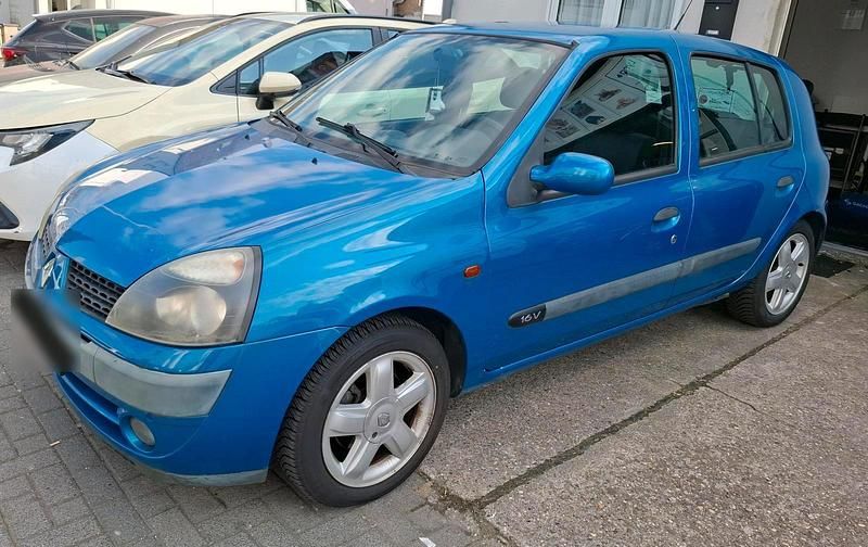 Gebraucht Renault Clio II 75 PS (55 kW) 2003 Blau Kleinwagen