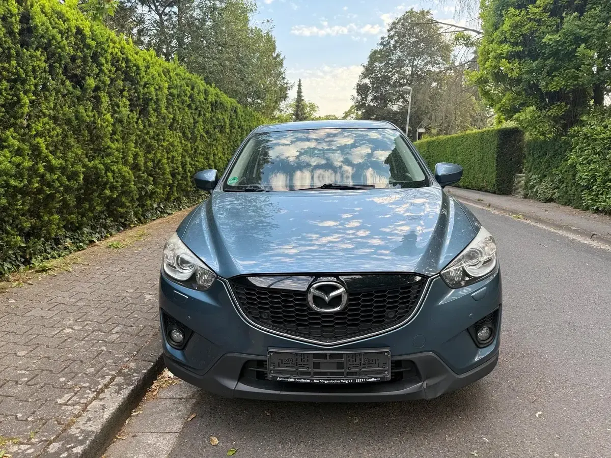 Gebraucht Mazda CX-5 150 PS (110 kW) 2014 Blau SUV