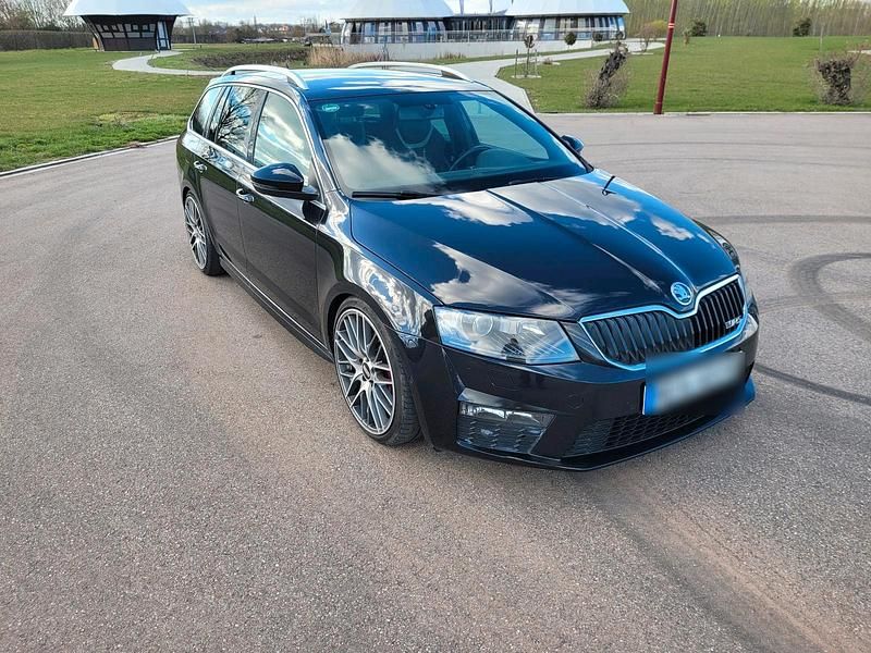 Gebraucht Skoda Octavia RS 184 PS (135 kW) 2014 Schwarz Kleinwagen