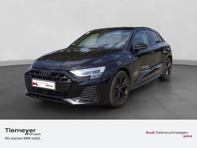 Mythosschwarz metallic Gebraucht 2025 Audi A3 S-Line Limousine | 38.980 € (Teuer) - Bild 1/4