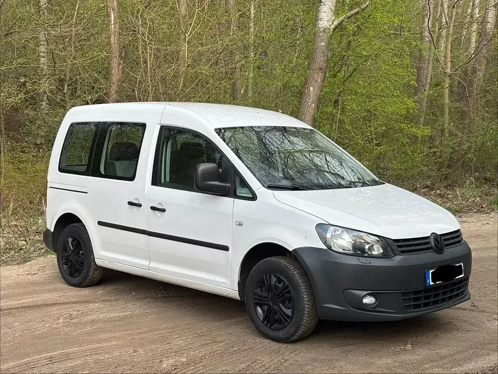 Gebraucht VW Caddy Startline 75 PS (55 kW) 2014 Weiß Van / Kleinbus