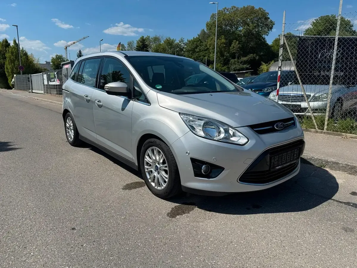 Gebraucht Ford C-MAX 140 PS (102 kW) 2012 Silber Van / Kleinbus