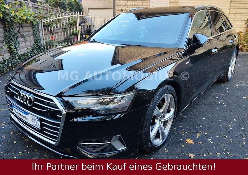 Schwarz Gebraucht 2021 Audi A6 S-line plus Kombi | 28.898 € (Fairer Preis) - Bild 1/4
