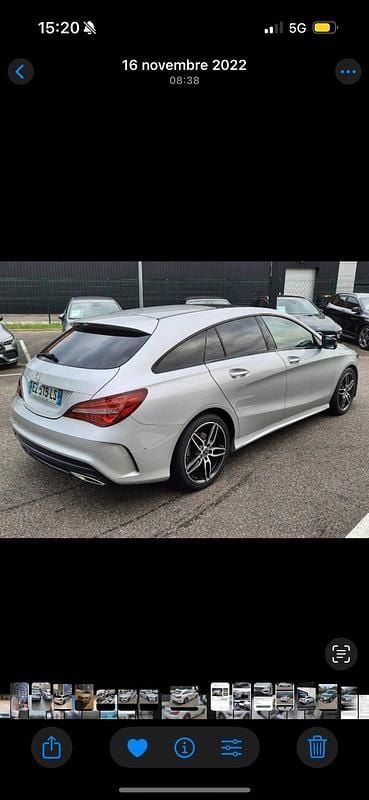 Gebraucht Mercedes CLA220 2018 Silber Limousine