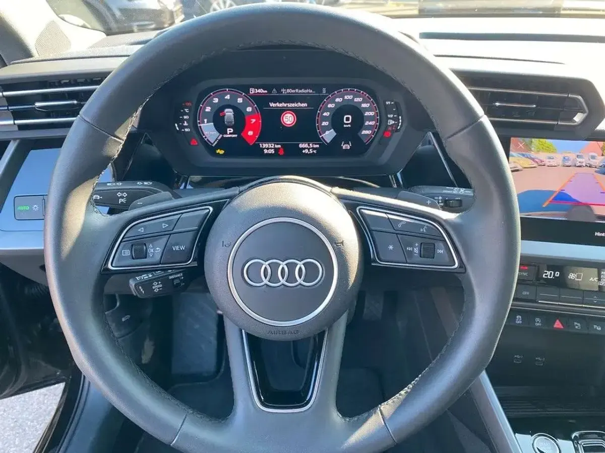Gebraucht Audi A3 Advanced 150 PS (110 kW) 2025 Schwarz Limousine