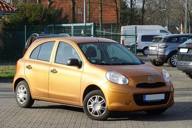 Gebraucht Nissan Micra Visia 80 PS (58 kW) 2011 Orange Kleinwagen