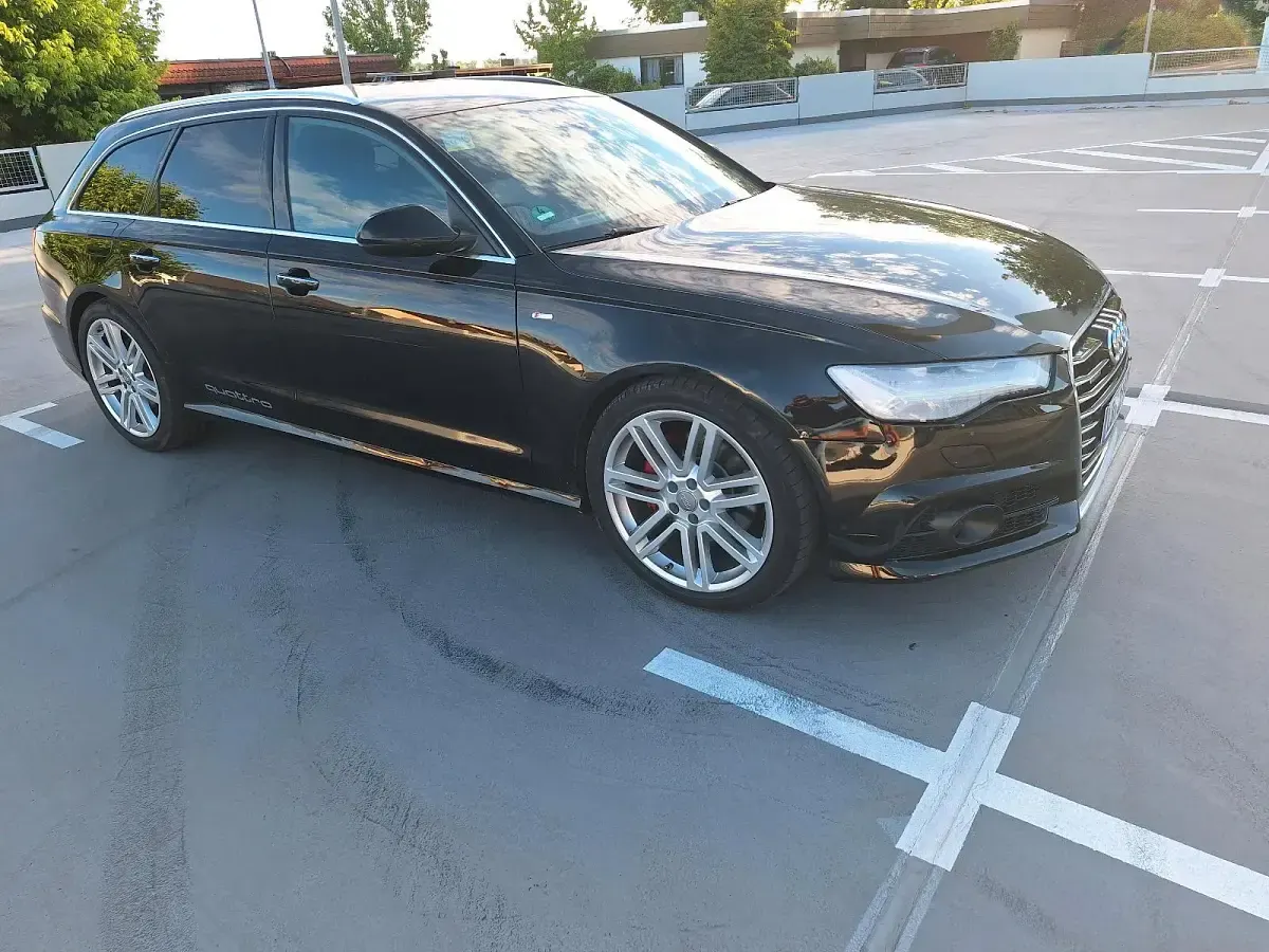 Gebraucht Audi A6 S-Line 218 PS (160 kW) 2015 Schwarz Kombi
