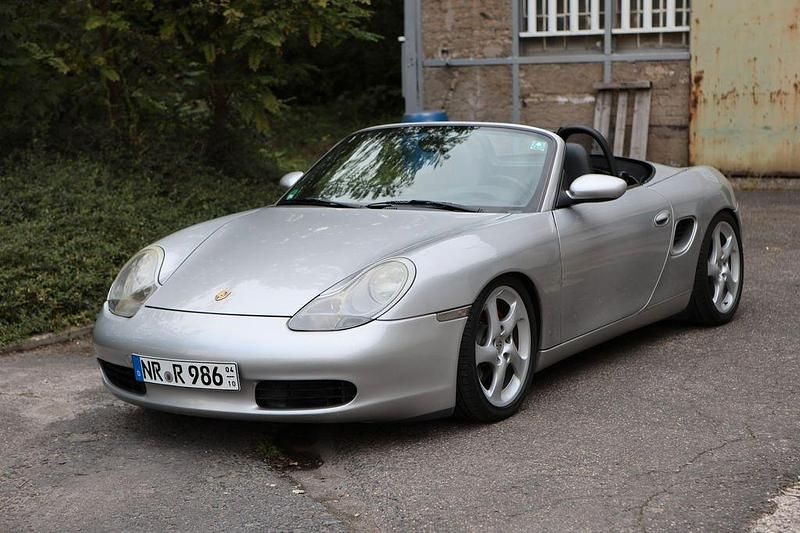 Silber Gebraucht 1997 Porsche 986 Boxster Cabrio | 13.500 € (Fairer Preis) - Bild 1/4