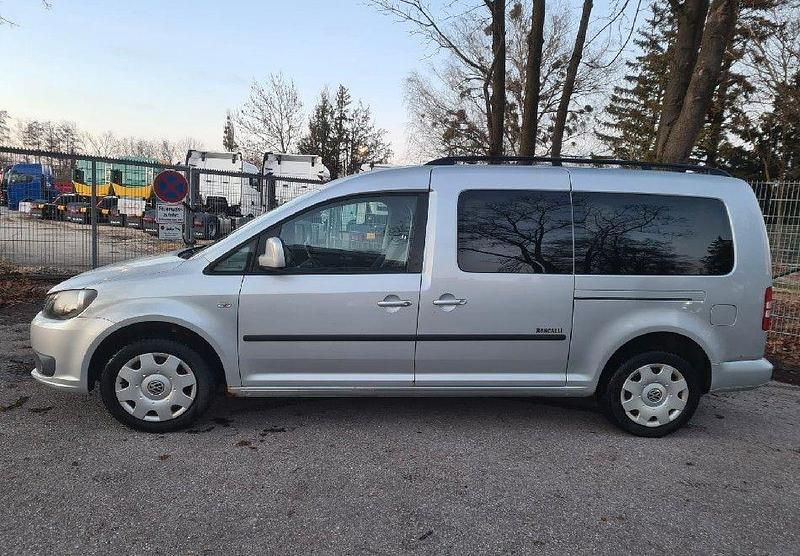 Gebraucht VW Caddy Maxi 102 PS (75 kW) 2011 Silber Van / Kleinbus