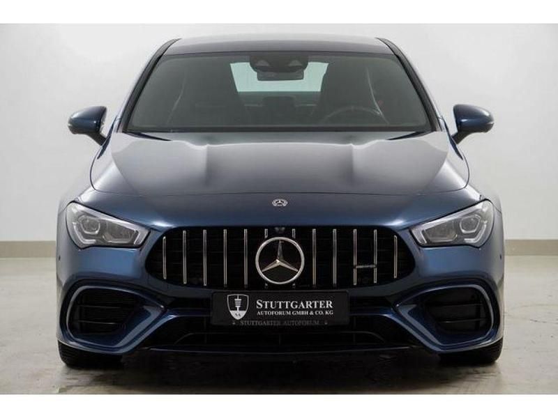 Gebraucht Mercedes CLA45 AMG AMG 421 PS (309 kW) 2020 Denimblau  lack (metallic) Coupé