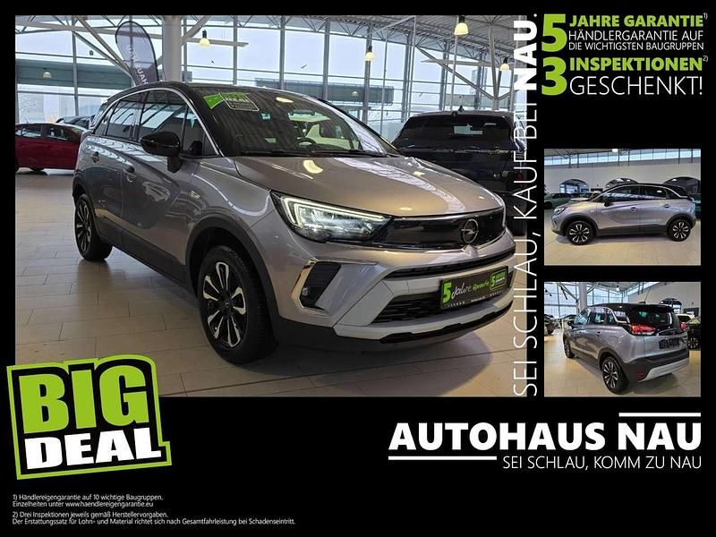 Kontrast grau Gebraucht 2022 Opel Crossland Elegance SUV | 16.990 € (Guter Preis) - Bild 1/4