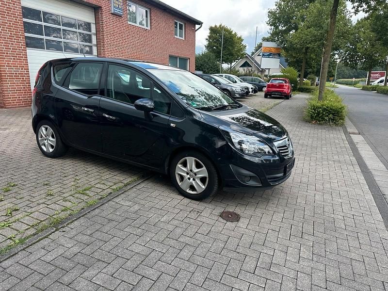 Gebraucht Opel Meriva 125 PS (91 kW) 2012 Schwarz Van / Kleinbus