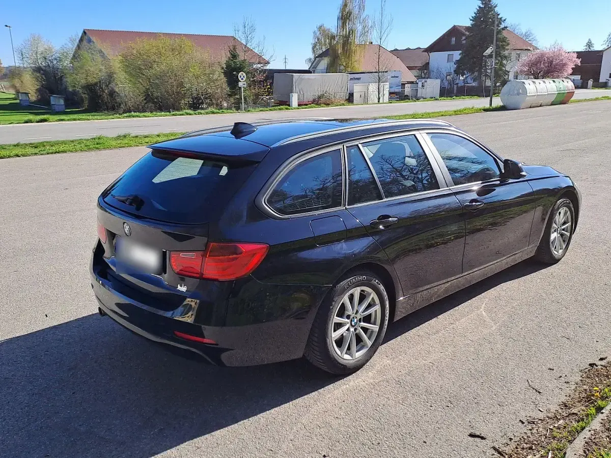 Gebraucht BMW 318 143 PS (105 kW) 2014 Schwarz Kombi