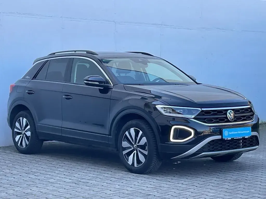 Gebraucht VW T-Roc Goal 150 PS (110 kW) 2025 Deep black perleffekt SUV