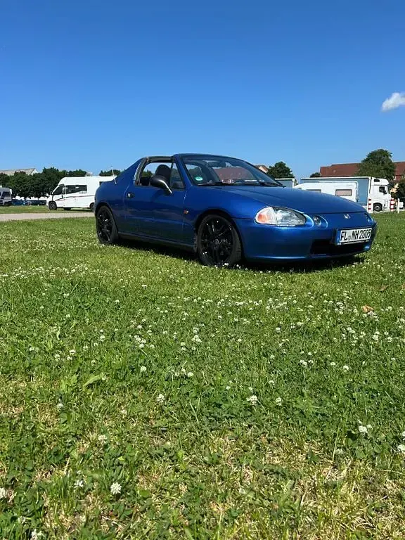 Gebraucht Honda CR-X 125 PS (91 kW) 1993 Blau Cabrio