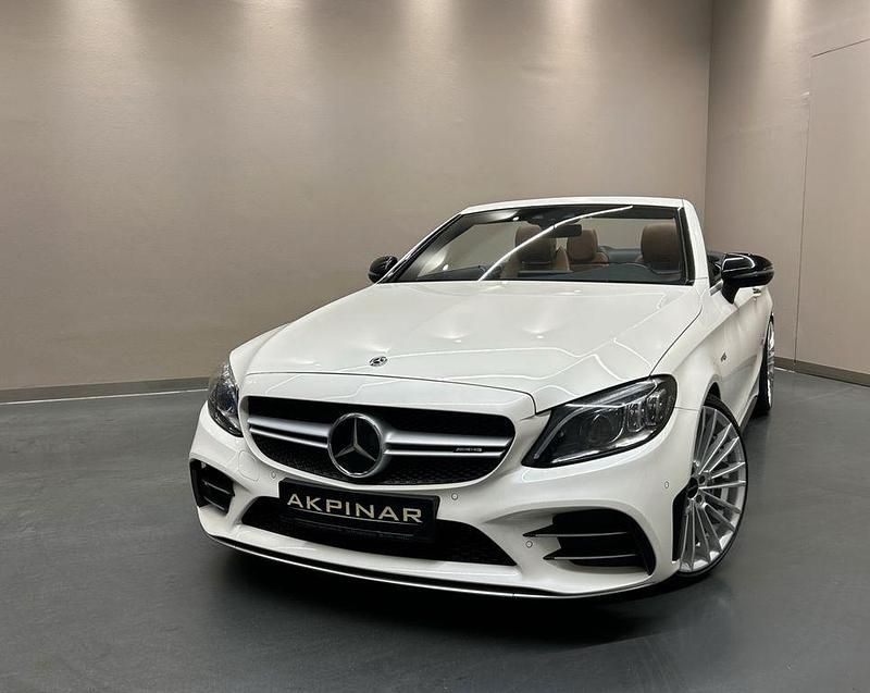 Diamantweiss Gebraucht 2019 Mercedes C43 AMG AMG Cabrio | 43.800 € (Teuer) - Bild 1/4