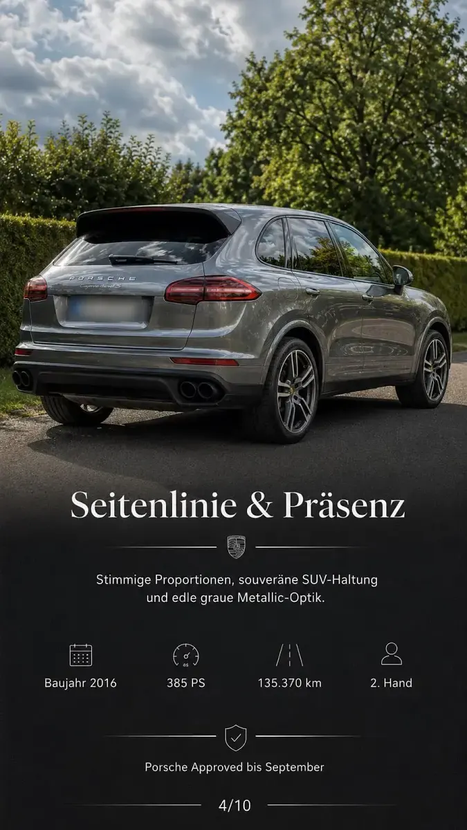 Gebraucht Porsche Cayenne 385 PS (283 kW) 2016 Grau SUV