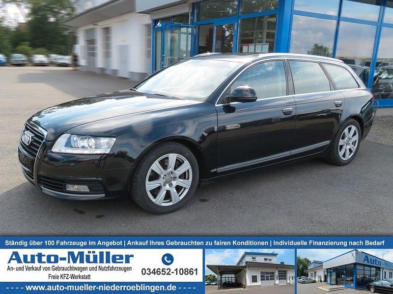 Schwarz Gebraucht 2011 Audi A6 Ambiente Kombi | 4.990 € (Superpreis) - Bild 1/4