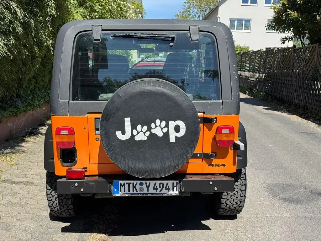 Gebraucht Jeep Wrangler 184 PS (135 kW) 1994 Orange SUV