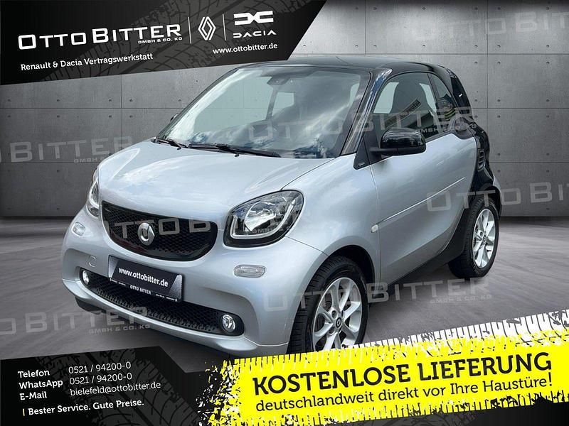 Silber Gebraucht 2016 Smart ForTwo Coupé Passion Coupé | 9.245 € (Superpreis) - Bild 1/4
