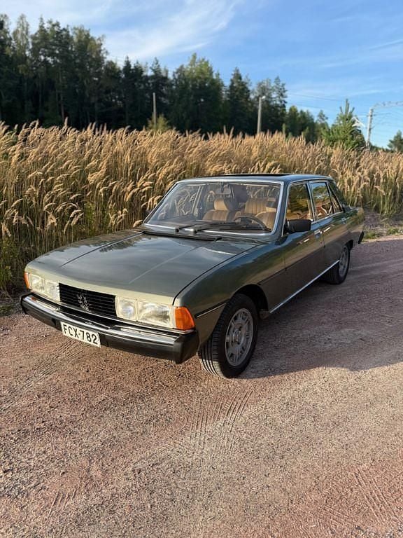 Grün Gebraucht 1984 Peugeot 604 GTi Limousine | 14.900 € - Bild 1/4