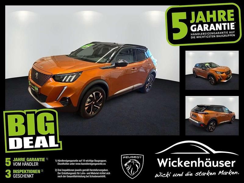 Lackierung orange fusion/typ a Gebraucht 2022 Peugeot e-2008 GT SUV | 17.990 € (Guter Preis) - Bild 1/4