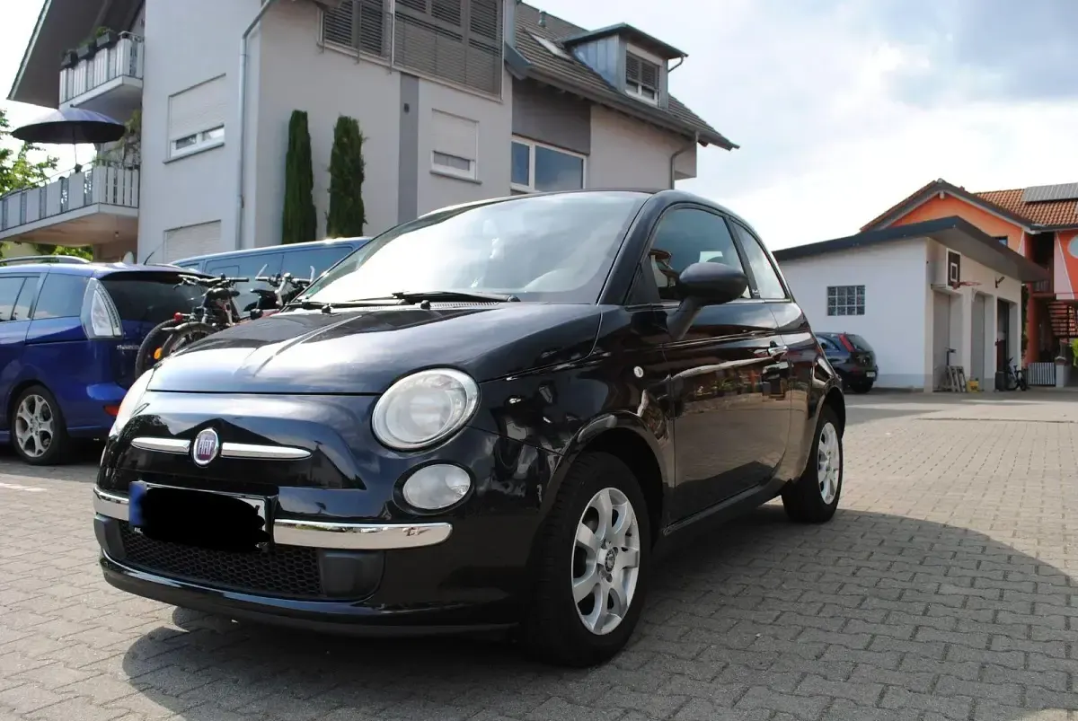 Gebraucht Fiat 500C Pop 69 PS (50 kW) 2011 Schwarz Cabrio