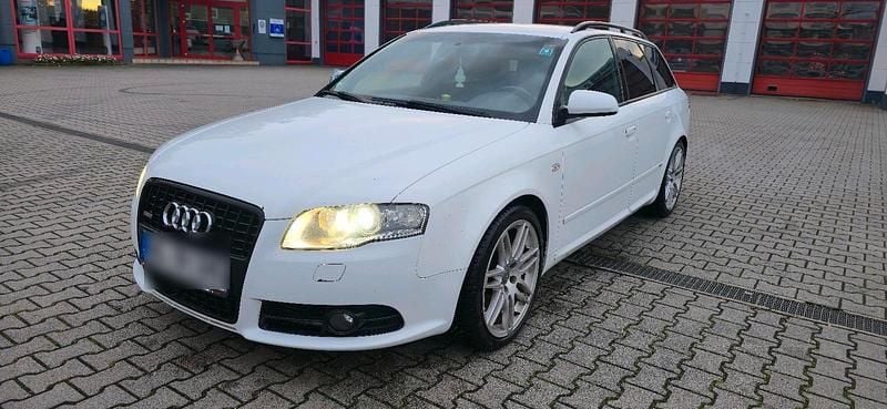 Weiß Gebraucht 2008 Audi A4 S-Line Kombi | 2.500 € - Bild 1/4