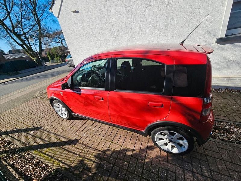 Gebraucht Fiat Panda 101 PS (74 kW) 2007 Rot Kleinwagen