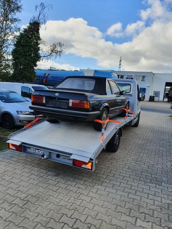 Schwarz Gebraucht 1987 BMW 318 Cabriolet Cabrio | 6.600 € - Bild 1/4