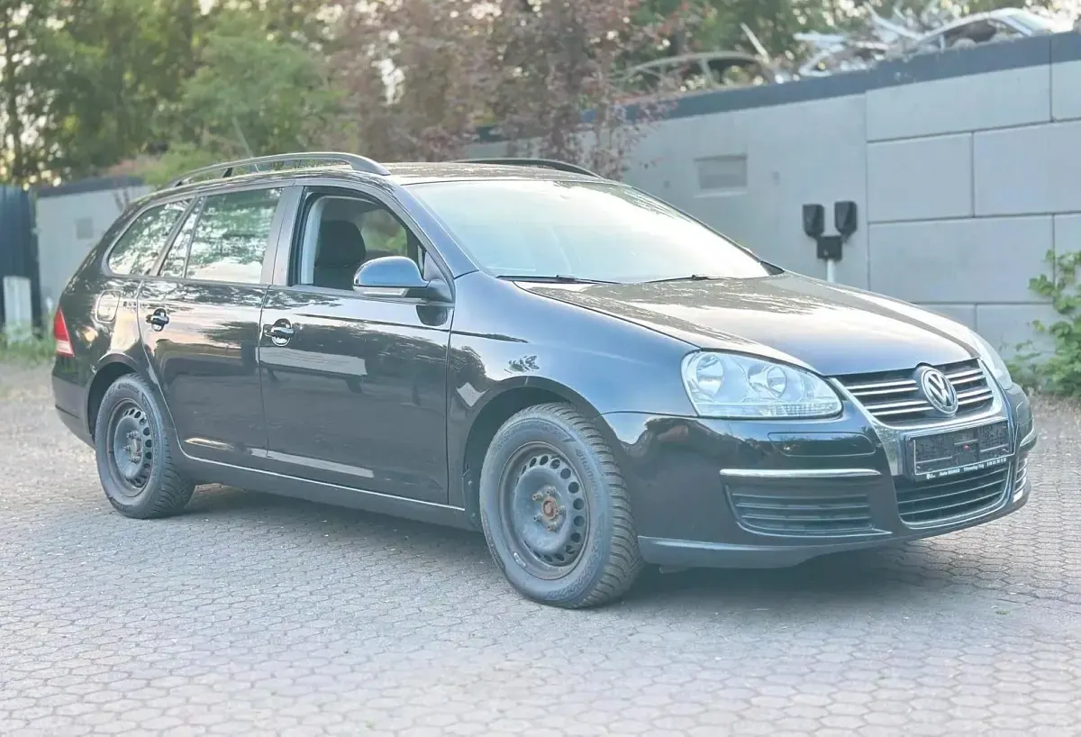 Gebraucht VW Golf V 105 PS (77 kW) 2008 Schwarz Kombi