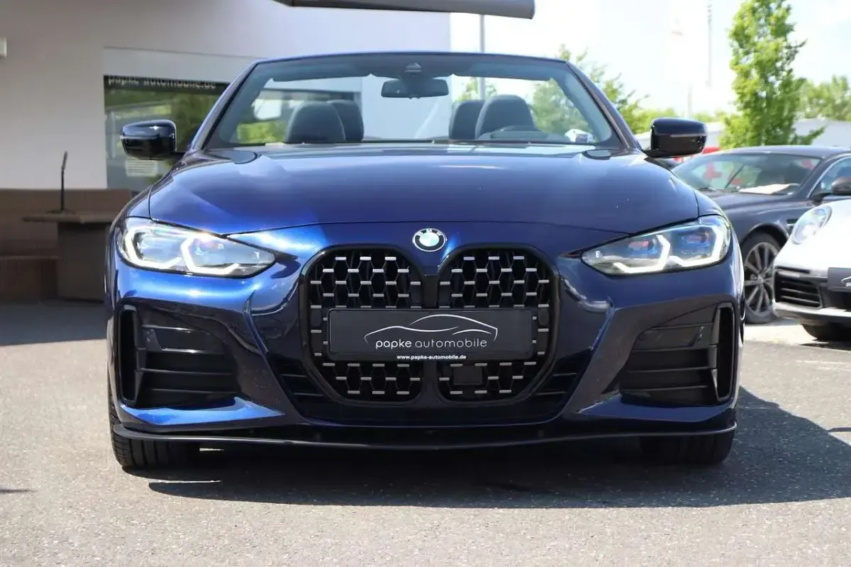 Gebraucht BMW 440 374 PS (275 kW) 2021 Tansanitblau ii metallic Cabrio