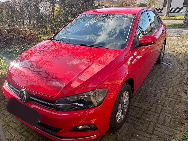 Rot Gebraucht 2019 VW Polo Highline Kleinwagen | 12.990 € (Guter Preis) - Bild 1/4
