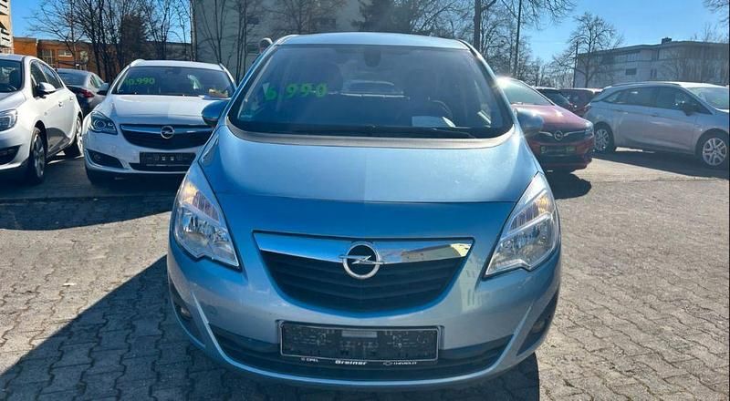 Blau Gebraucht 2013 Opel Meriva Active Van / Kleinbus | 6.480 € (Fairer Preis) - Bild 1/4