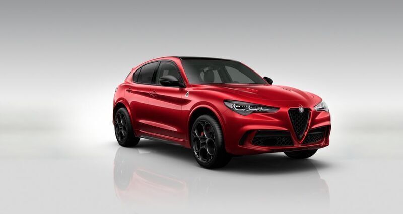 Rot Neu 2025 Alfa Romeo Stelvio Quadrifoglio SUV | 100.990 € - Bild 1/4