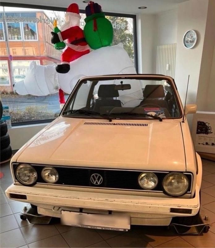 Gebraucht VW Golf Cabriolet 90 PS (66 kW) 1986 Weiß (alpinweiß) Cabrio
