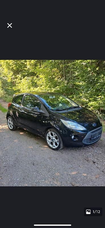 Schwarz Gebraucht 2010 Ford Ka Titanium Kleinwagen | 700 € (Superpreis) - Bild 1/3