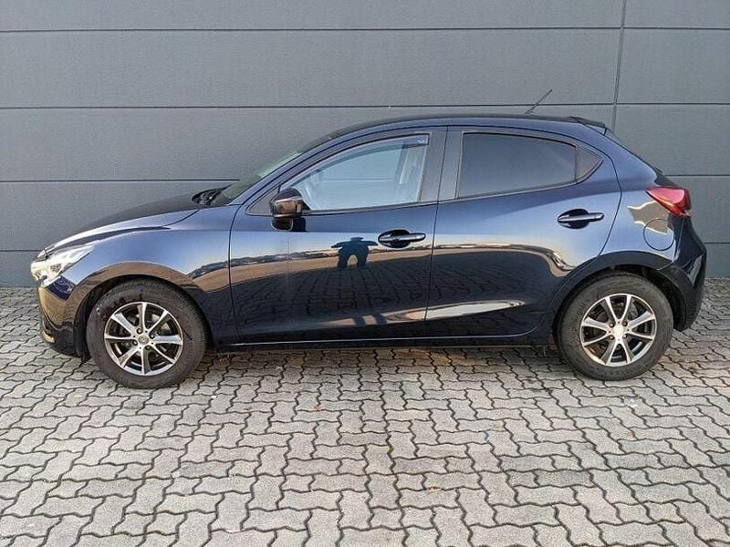 Gebraucht Mazda 2 Exclusive 90 PS (66 kW) 2015 Mitternachsblau metallic (metallic) Kleinwagen