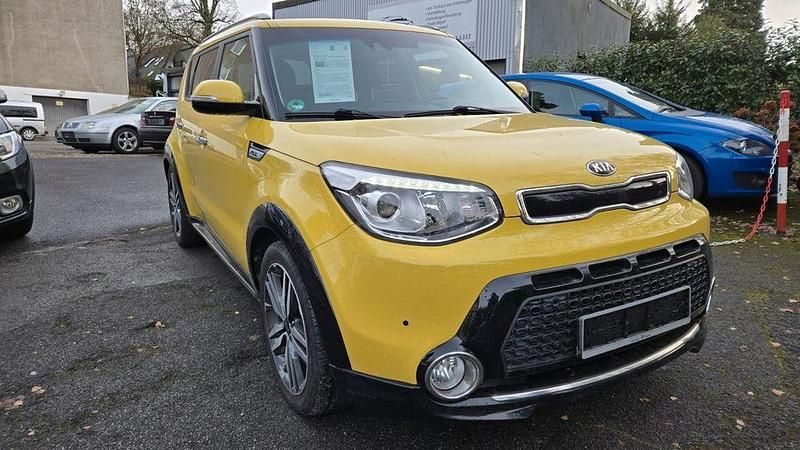 Gelb Gebraucht 2015 Kia Soul Spirit SUV | 9.490 € (Guter Preis) - Bild 1/4
