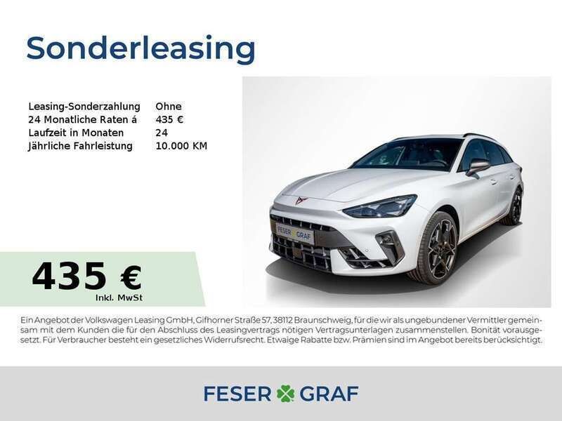 Nevada weiss Neu 2025 Cupra Leon VZ Kombi | 43.990 € (Fairer Preis) - Bild 1/1