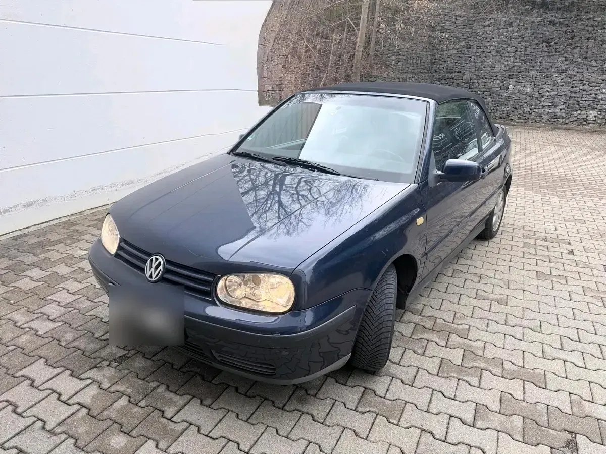 Brugt VW Golf 101 HK (74 kW) 1999 Blå Cabriolet