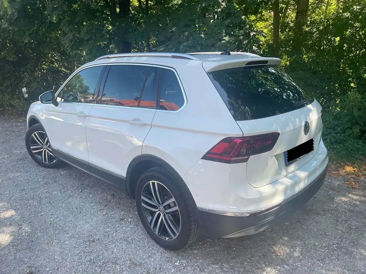 Gebraucht VW Tiguan Highline 190 PS (139 kW) 2019 Weiß SUV