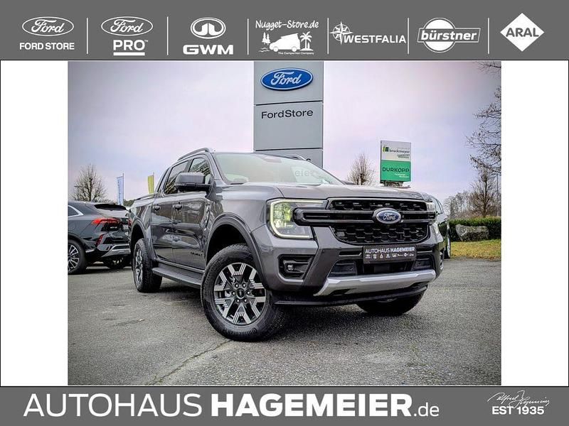 Carbonized grey metallic Neu 2025 Ford Ranger Wildtrack Abholung | 62.950 € (Fairer Preis) - Bild 1/4