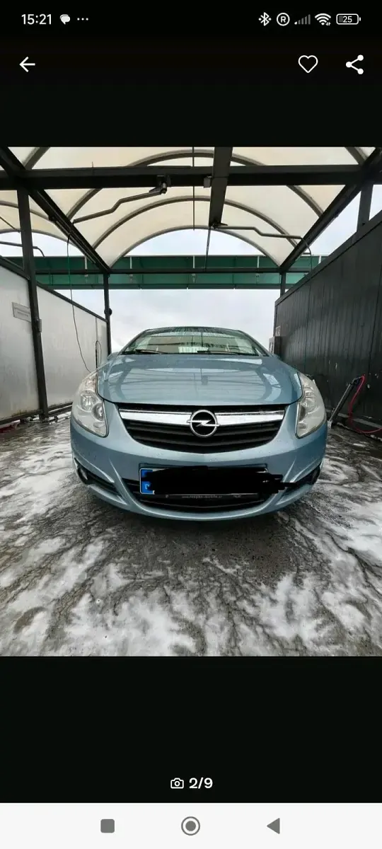 Gebraucht Opel Corsa 85 PS (62 kW) 2008 Blau Kleinwagen