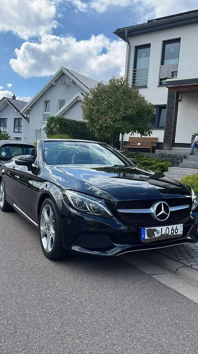 Gebraucht Mercedes C200 Sportline 184 PS (135 kW) 2017 Schwarz Cabrio