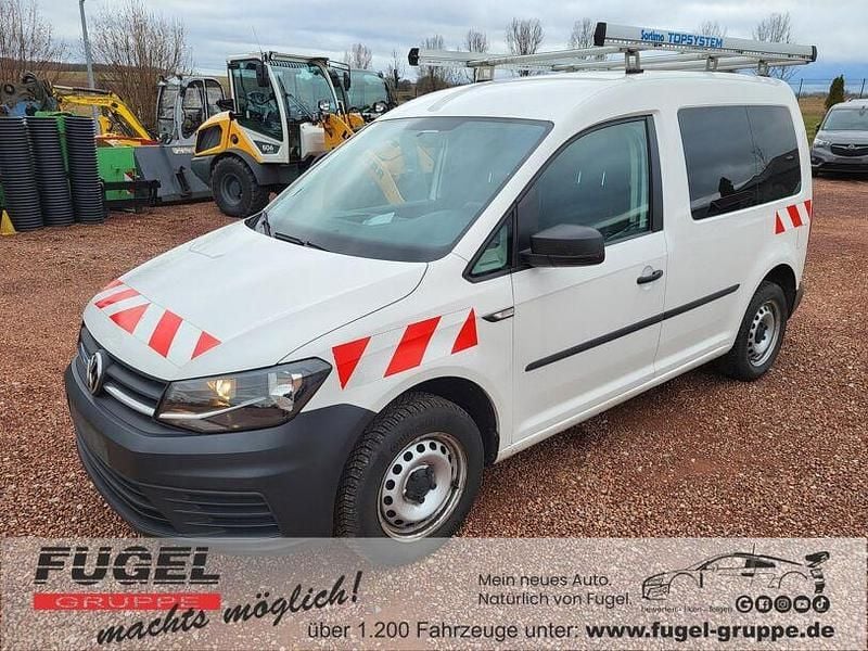 Gebraucht VW Caddy 102 PS (75 kW) 2021 Candyweiß Van / Kleinbus