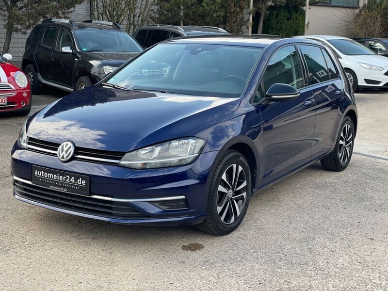 Atlantik blue metallic Gebraucht 2019 VW Golf VII IQ Drive Limousine | 13.990 € (Fairer Preis) - Bild 1/4